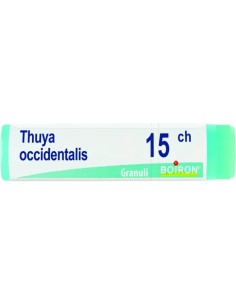 Boiron Thuya Occidentalis Globuli 15Ch Dose 1g