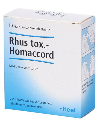 Heel Rhus Tox-Homaccord 10 Fiale da 1,1ml