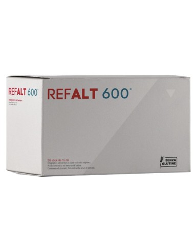 REFALT 600 20 STICK PACK X 15 ML