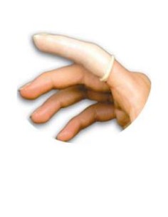 DITALE DI PROTEZIONE CURVO MISURA 1 IN LATTICE