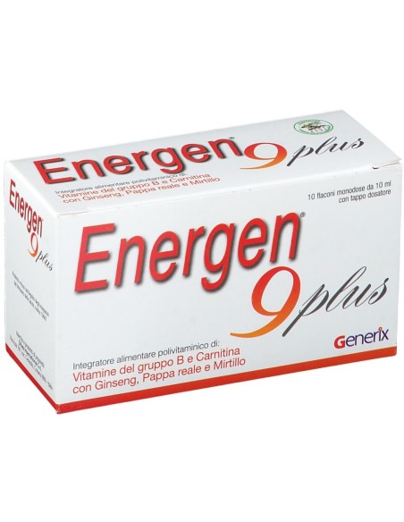 Energen 9 Plus 10 Flaconi 10ml
