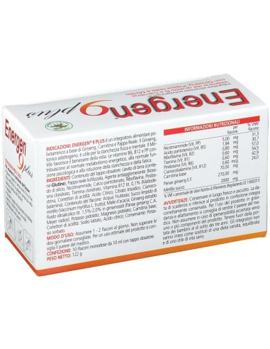 Energen 9 Plus 10 Flaconi 10ml