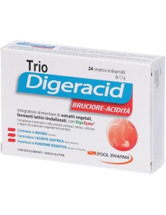 Trio Digeracid 24 Compresse