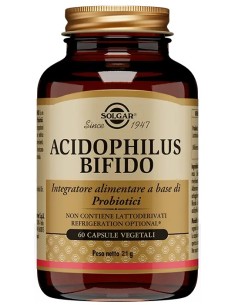 Acidophilus Bifido 60 Capsule Vegetali