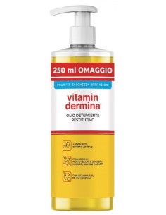 Vitamindermina Olio Detergente Restitutivo Viso/Corpo...