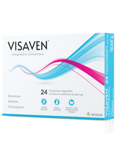 Visaven 24 Compresse 19,2g