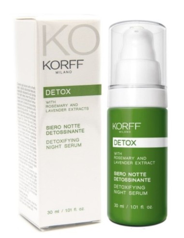 Korff Detox Siero Notte Detossinante 30ml
