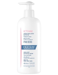 Ducray Ictyane Crema Emolliente Nutritiva 400ml