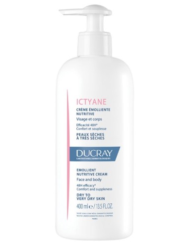 Ducray Ictyane Crema Emolliente Nutritiva 400ml