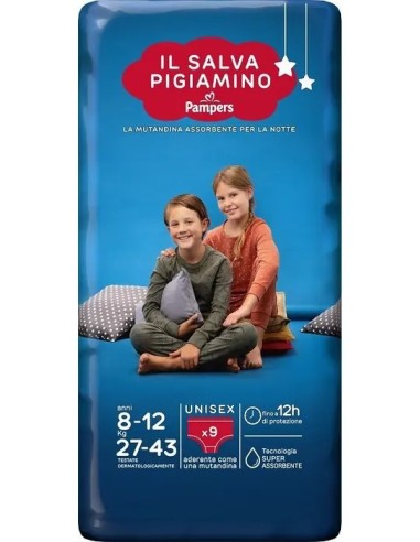 Pampers Il Salva Pigiamino 9 Mutandine...