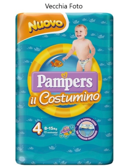 Pampers il Costumino Taglia 4-5 (8-15 kg) 11 Pezzi