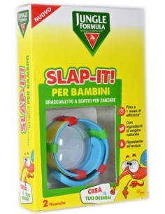 Jungle Formula Braccialetto Antizanzare Kids 1 pezzo + 2...