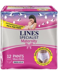 Lines Specialist Maternity Mutandine Post Parto Taglia M...