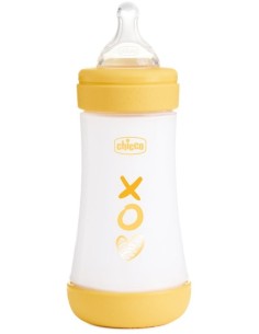 Chicco Biberon Neonato Perfect 5 Biberon Giallo Flusso...