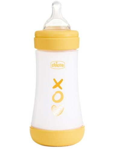 Chicco Biberon Neonato Perfect 5 Biberon Giallo...