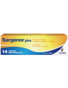 Sargenor Plus con Vitamina C 14 Compresse