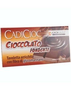 Cadicioc Tavoletta Cioccolato Fondente Glucomannano 100g