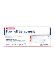 Fixomull Transparent Garza Adesiva Trasparente 2mx10cm