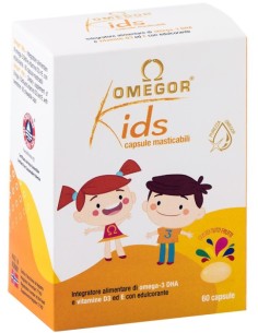 Omegor Kids 60 Capsule Masticabili