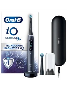 Oral-B Spazzolino Elettrico Ricaricabile iO 9N Nero, 2...