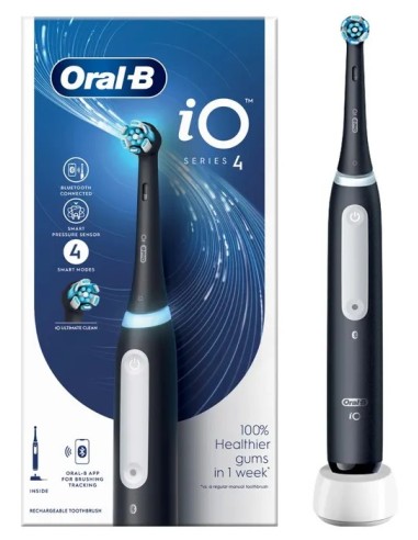 Oral-B iO 4 Spazzolino Elettrico Ricaricabile Nero