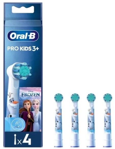 Oral-B Testine Di Ricambio Pro Kids Disney Frozen 4 pezzi