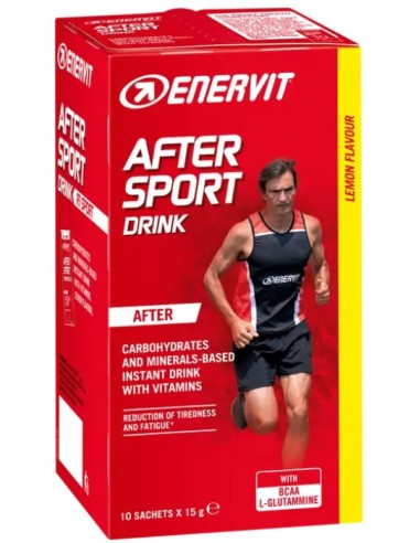 Enervit After Sport Drink Limone 10 Buste 15g