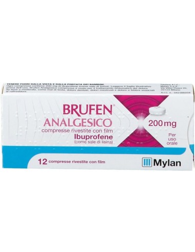 Brufen Analgesico 12 Compresse Rivestite 200mg