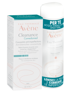 Avene Kit Comedomed Concentrato 30ml + Acqua Termale 50ml