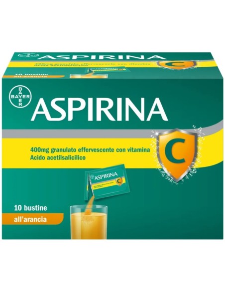 Aspirina Granulato 10 Bustine 400+240mg Arancia