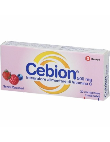 Cebion Masticabile Senza Zucchero Vitamina C 20...