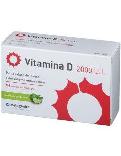 Vitamina D 2000 UI 168 Compresse Masticabili