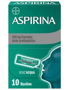 Aspirina 500mg 10 Bustine Granulate