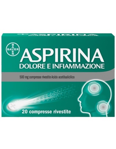 Aspirina Dolore e Infiammazione 500mg 20...