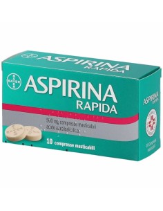 Aspirina Rapida 10 Compresse Masticabili 500mg