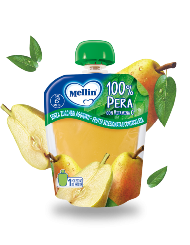 Mellin Merenda 100% Pera 90g