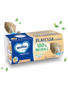Mellin Omogeneizzato Platessa 2x80g