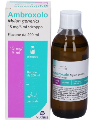 Ambroxolo Mylan Sciroppo 200ml