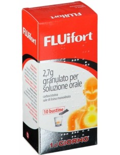 Fluifort 10 Bustine Granulato 2,7g/10ml