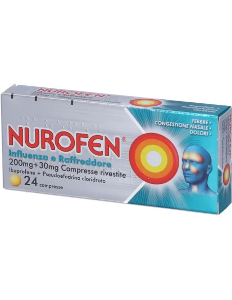 Nurofen Influenza Raffreddore 24 Compresse