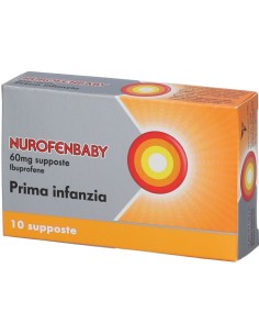 Nurofenbaby 60mg 10 Supposte Prima Infanzia