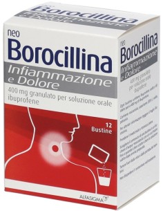 Neoborocillina Infiammazione e Dolore 12 Bustine