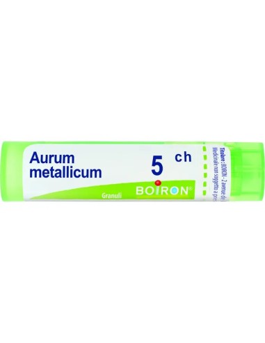 Boiron Aurum Metallicum 05Ch Tubo Granuli 4g