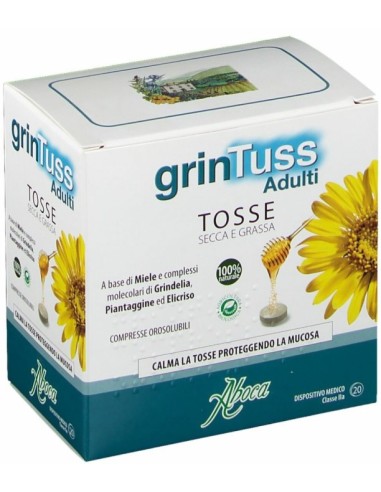Aboca Grintuss 20 Compresse Orosolubili Monodose