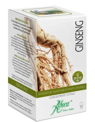 Aboca Ginseng Concentrato Totale 50 Opercoli