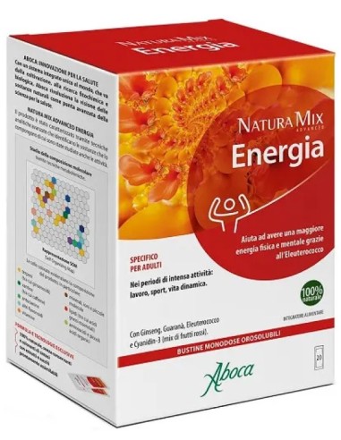 Aboca Natura Mix Advanced Energia 20 Bustine