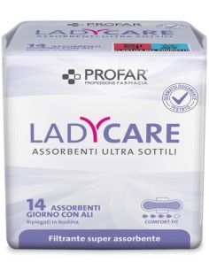 Profar Ladycare Assorbenti Giorno Ultra Sottili con Ali...