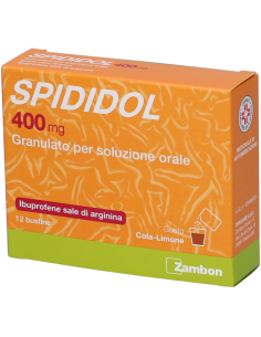 Spididol Granulato 12 Bustine Aroma Cola-Limone