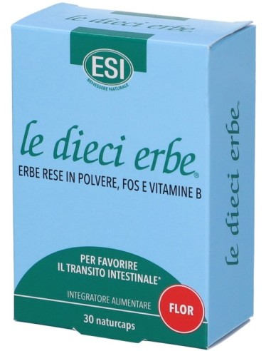 Esi Le Dieci Erbe Flor 30 Capsule Blister