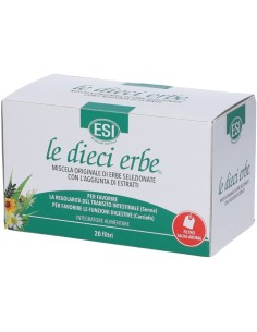 Esi Le Dieci Erbe Tisana 20 Filtri